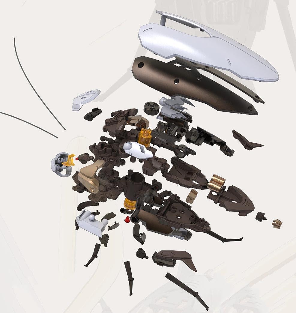 Robox Animation 14cm long armored Cockroach collectible mecha model kits RB-P-02