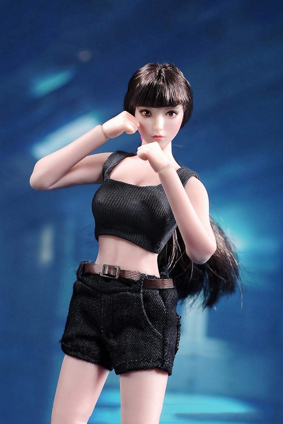 ANT 1/12 scale female flexible seamless body pale skin for 6 inch woman action figure