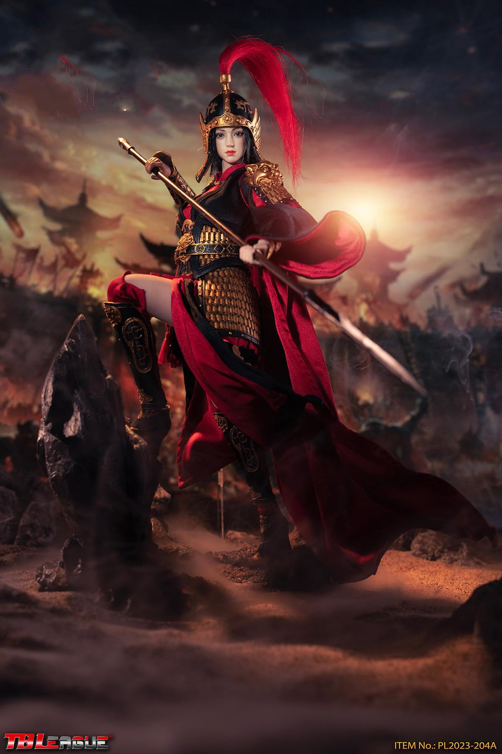 TBLeague 1/6 scale legendary woman warrior MU 12 inch female action figure