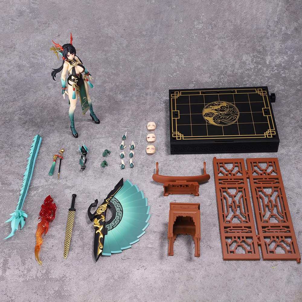 CANG-Toys 1/12 scale Dragon girls Loong 6 inch woman action figure