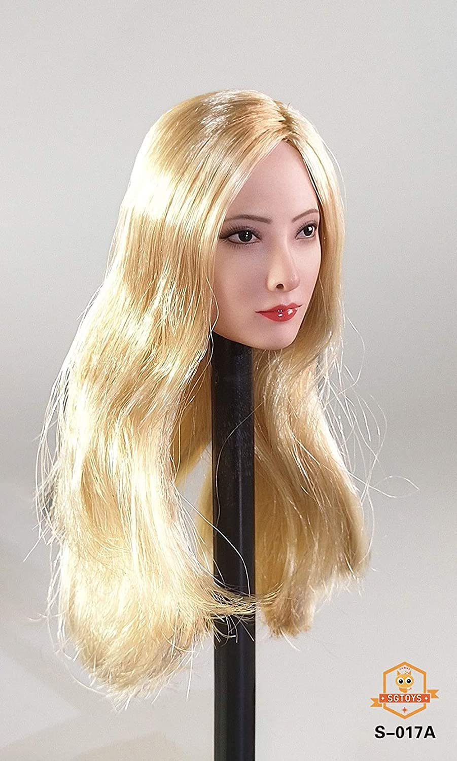 SGTOYS S-017 1/6 scale female head sculpt for 12 inch sexy women collectable action figure doll A