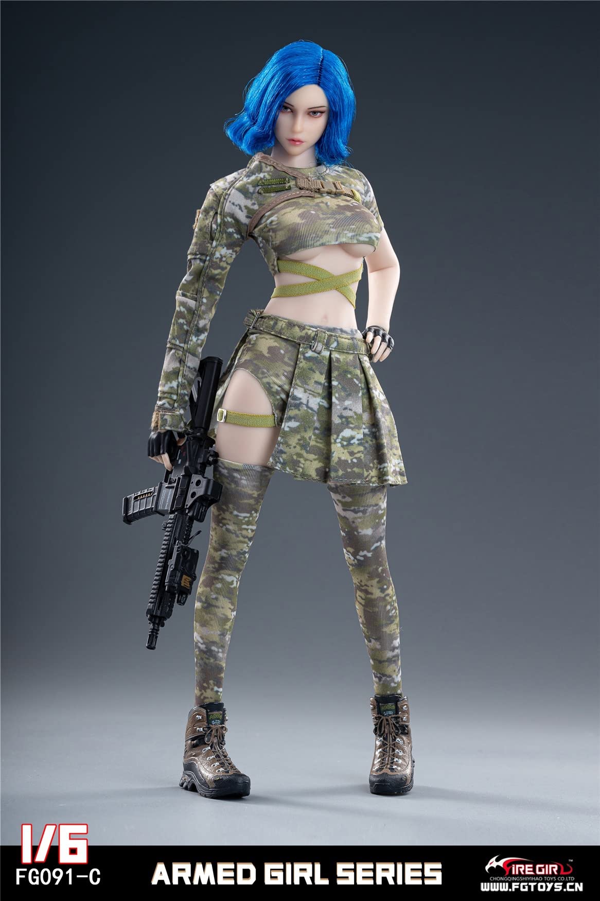 Fire Girl Toys FG091C 1/6 scale armed girl series female accessories clothes for 12 inch woman action figure