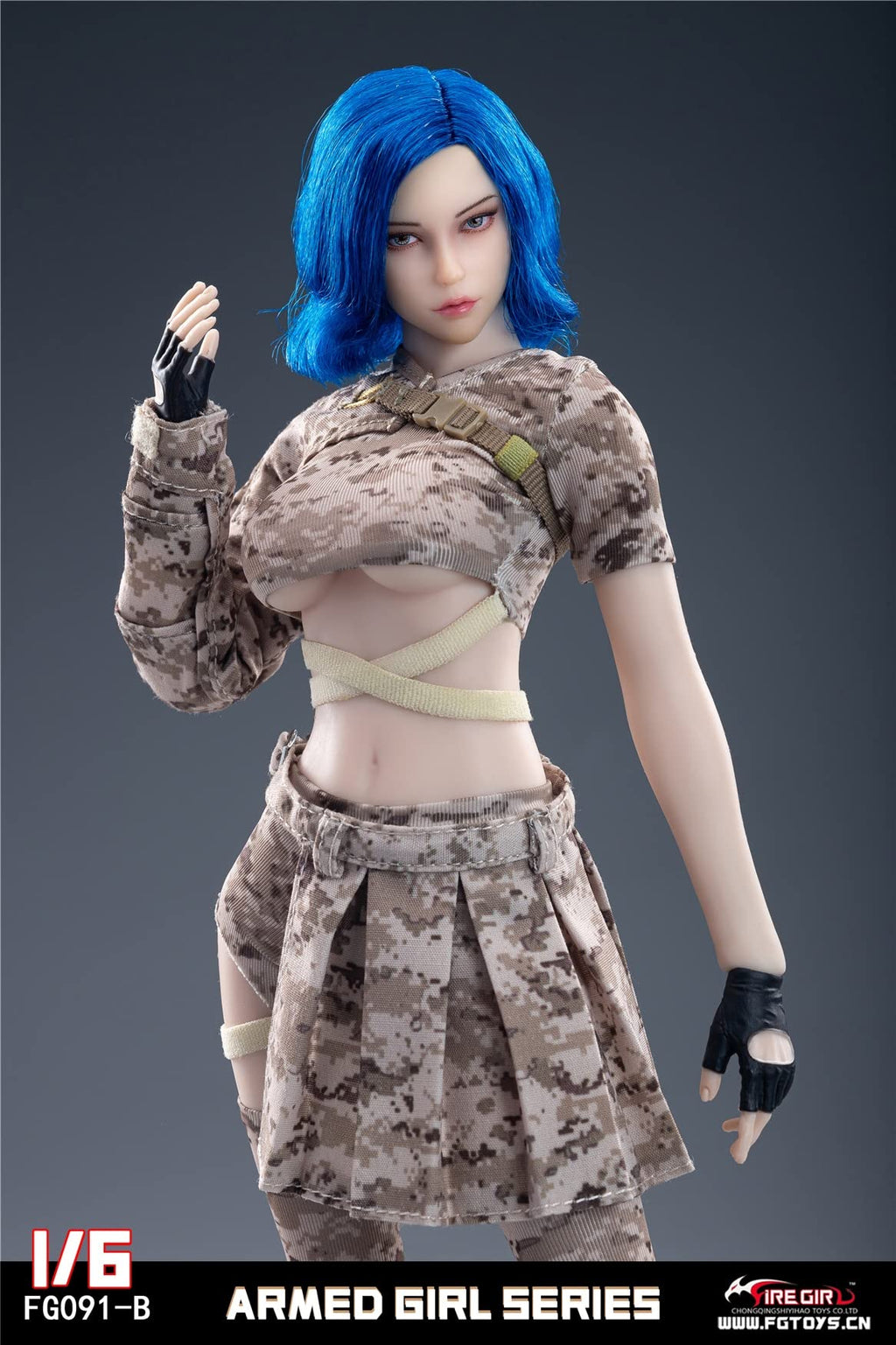Fire Girl Toys FG091B 1/6 scale armed girl series female accessories clothes for 12 inch woman action figure