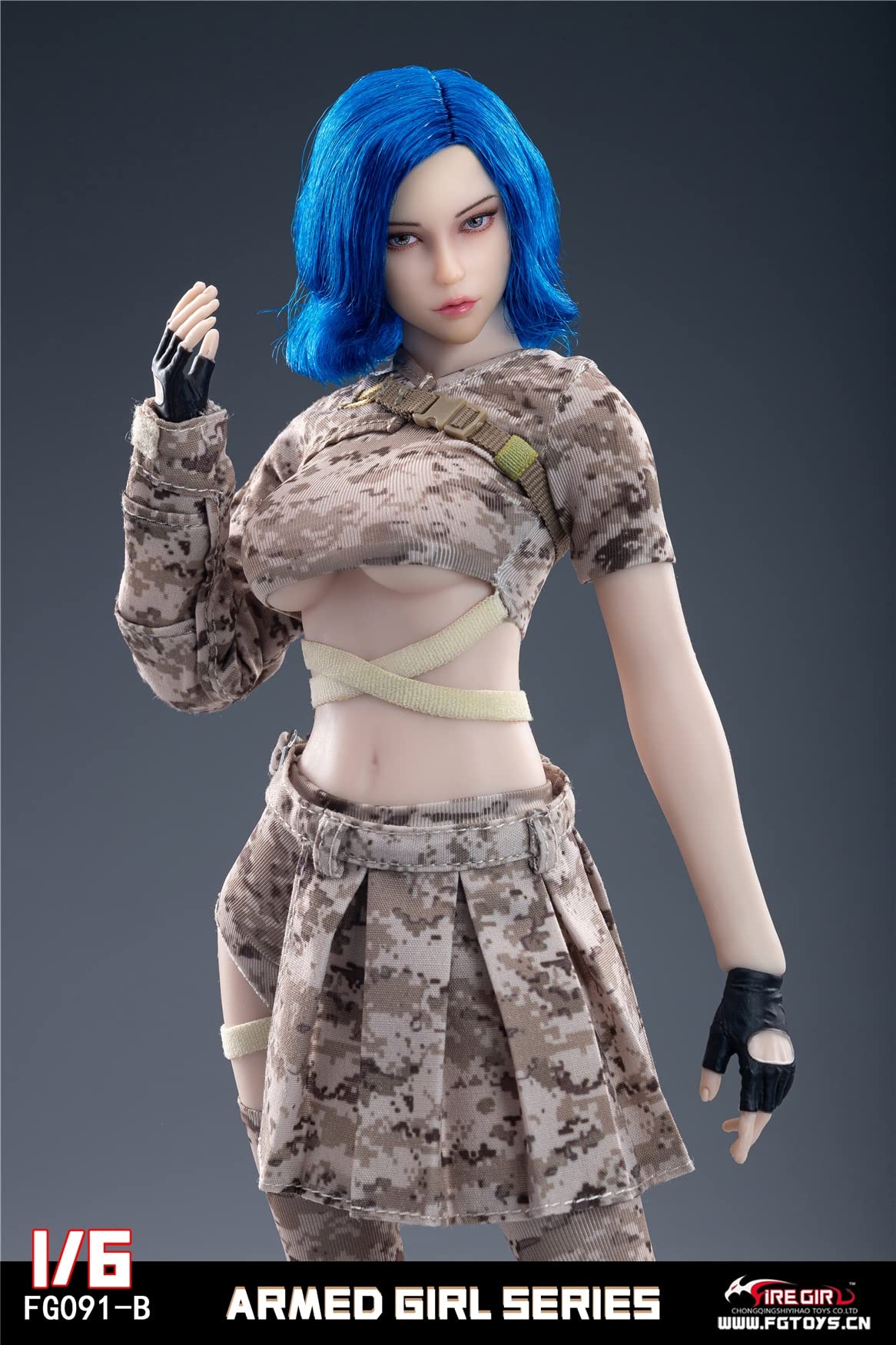 Fire Girl Toys FG091B 1/6 scale armed girl series female accessories clothes for 12 inch woman action figure