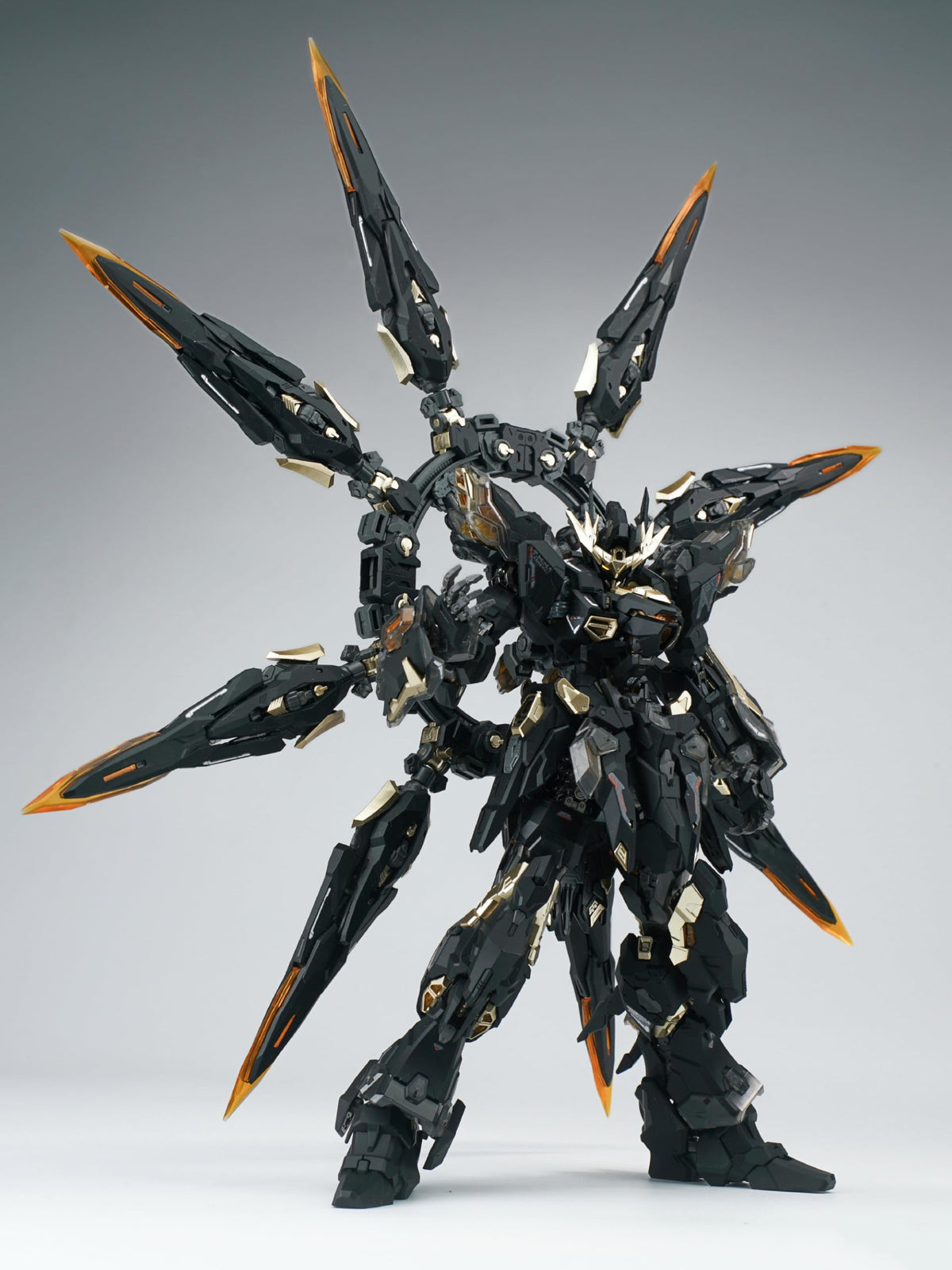 VIENTIANE FUSION 1/100 scale black Apocalypse Alloy Frame model kits