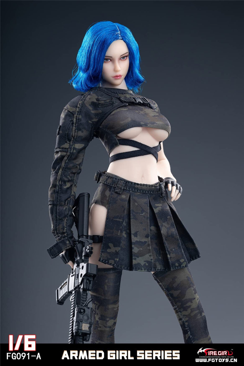 Fire Girl Toys FG091A 1/6 scale armed girl series female accessories clothes for 12 inch woman action figure