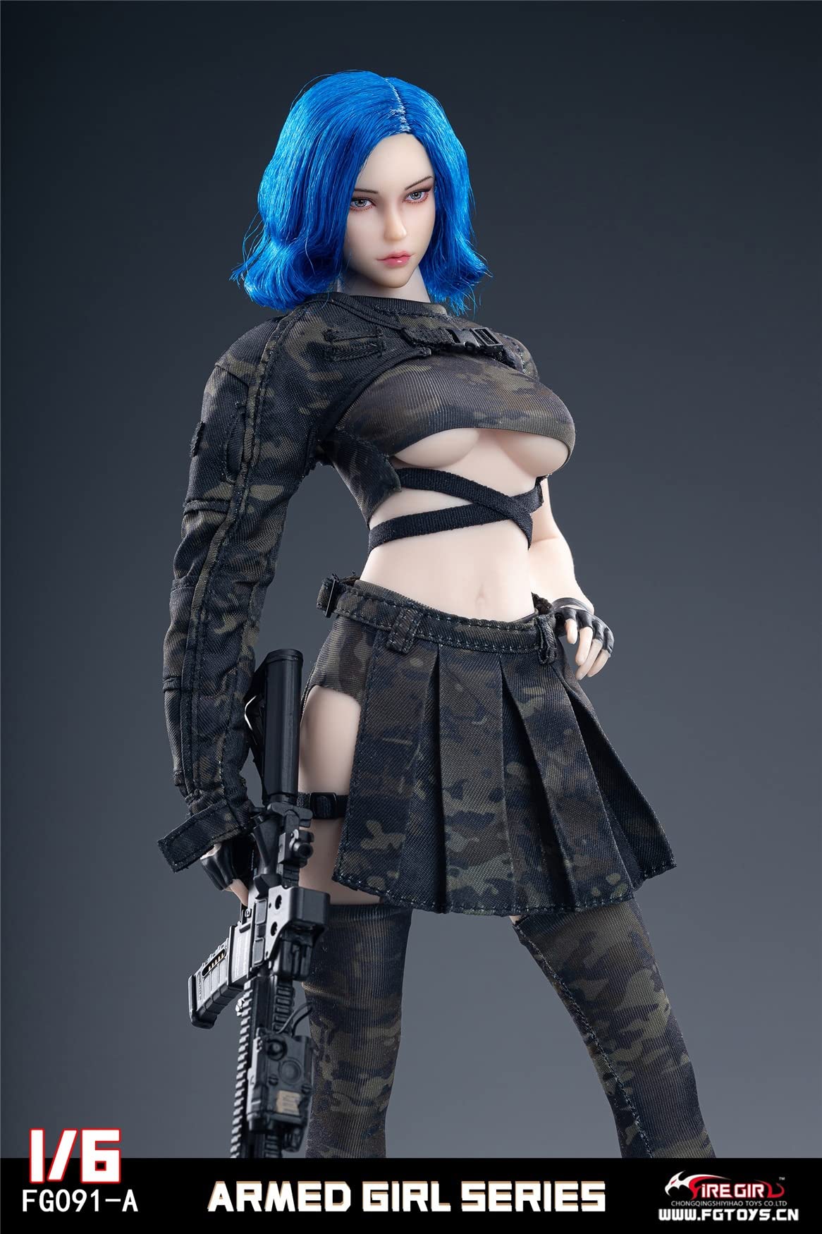 Fire Girl Toys FG091A 1/6 scale armed girl series female accessories clothes for 12 inch woman action figure