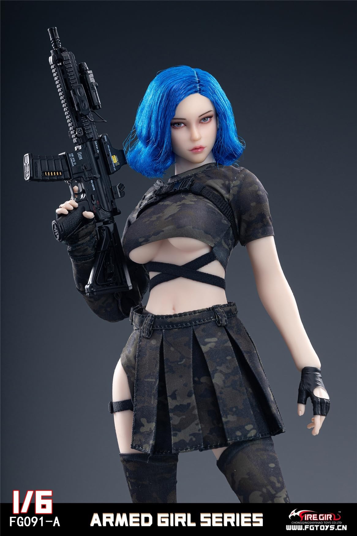 Fire Girl Toys FG091A 1/6 scale armed girl series female accessories clothes for 12 inch woman action figure