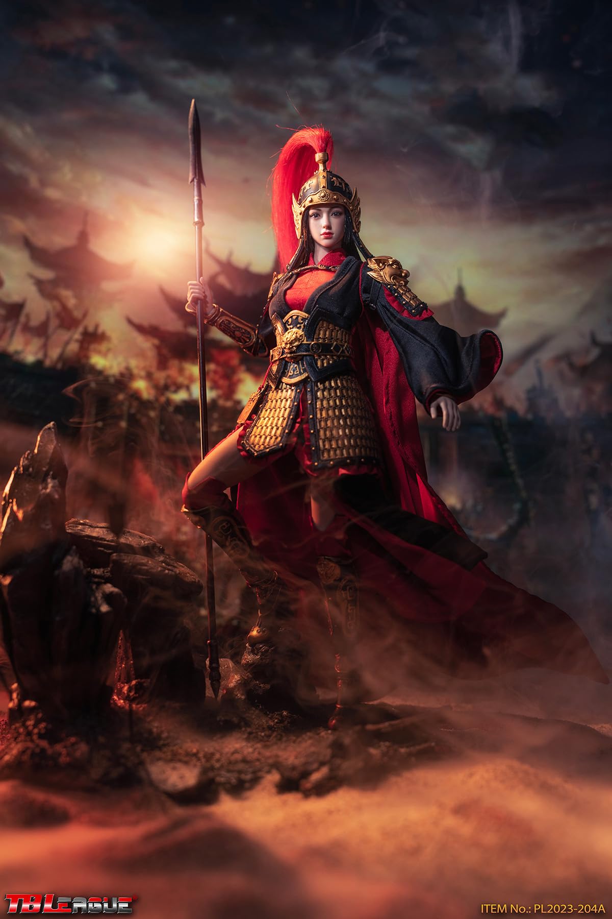 TBLeague 1/6 scale legendary woman warrior MU 12 inch female action figure