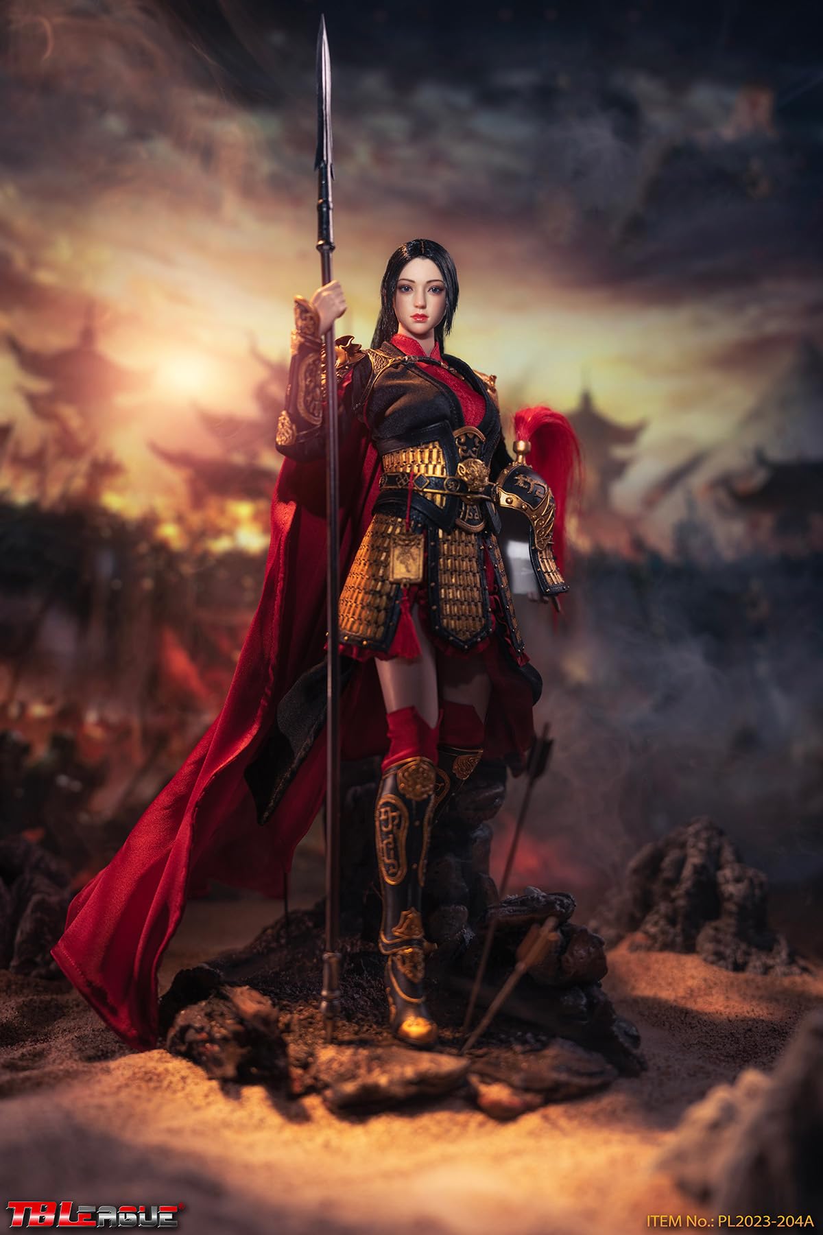 TBLeague 1/6 scale legendary woman warrior MU 12 inch female action figure