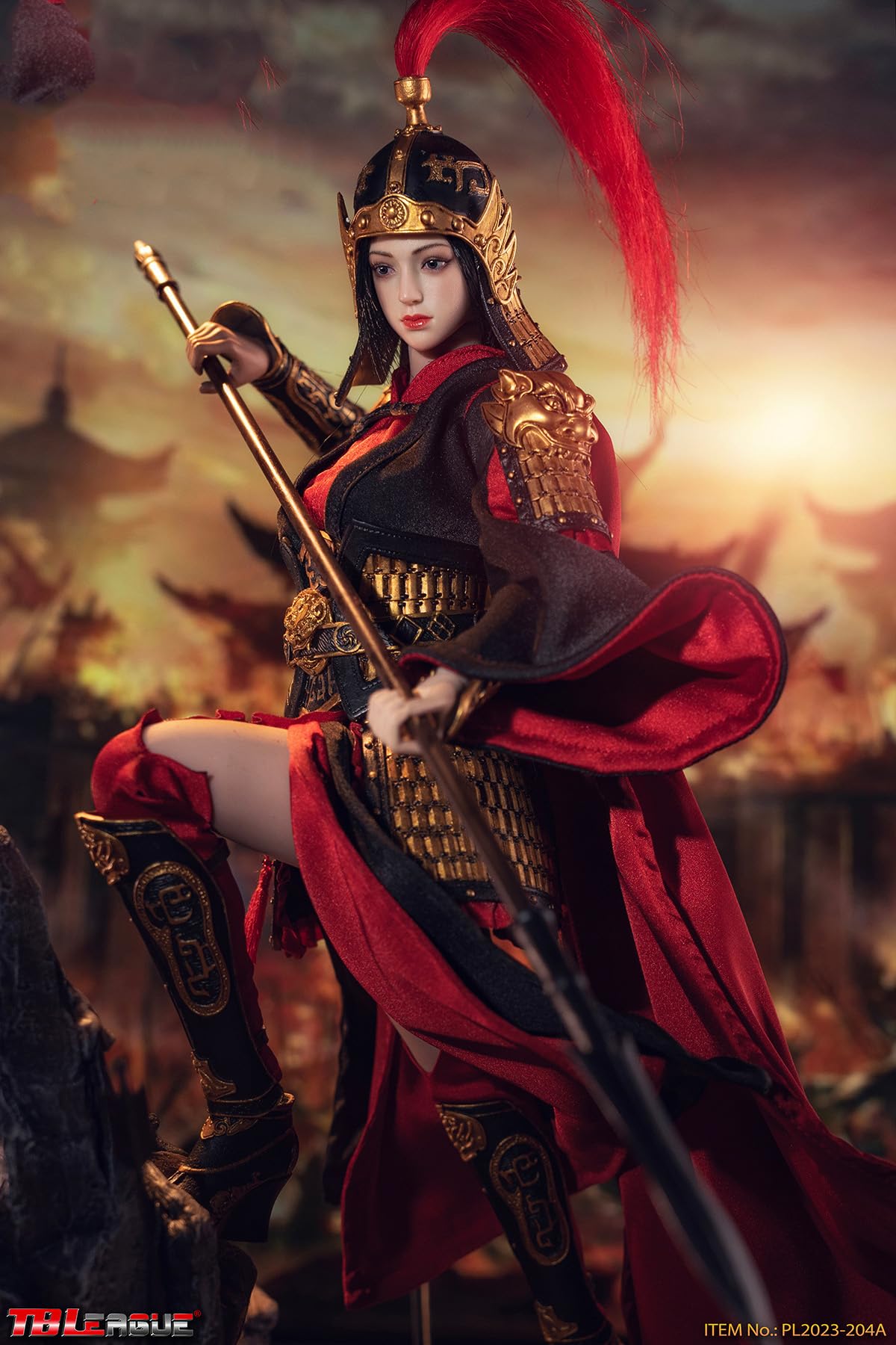 TBLeague 1/6 scale legendary woman warrior MU 12 inch female action figure