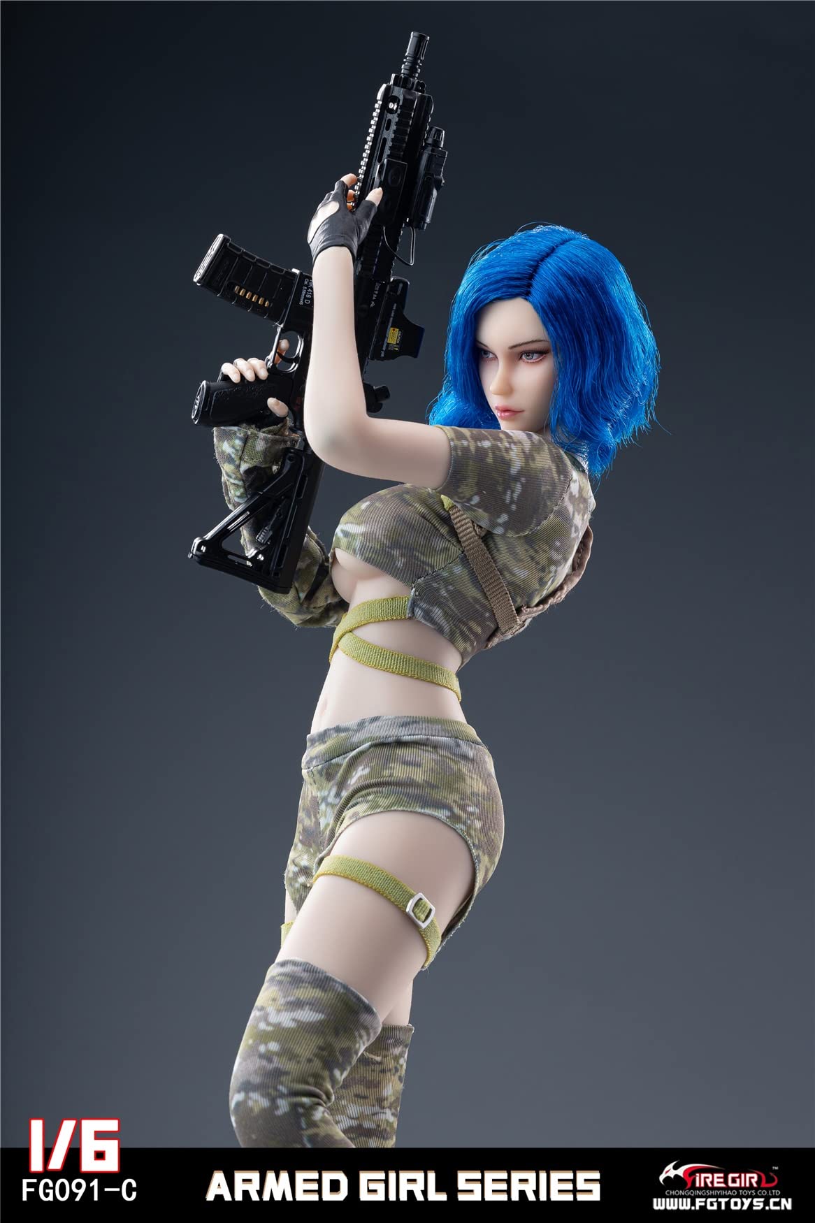 Fire Girl Toys FG091C 1/6 scale armed girl series female accessories clothes for 12 inch woman action figure