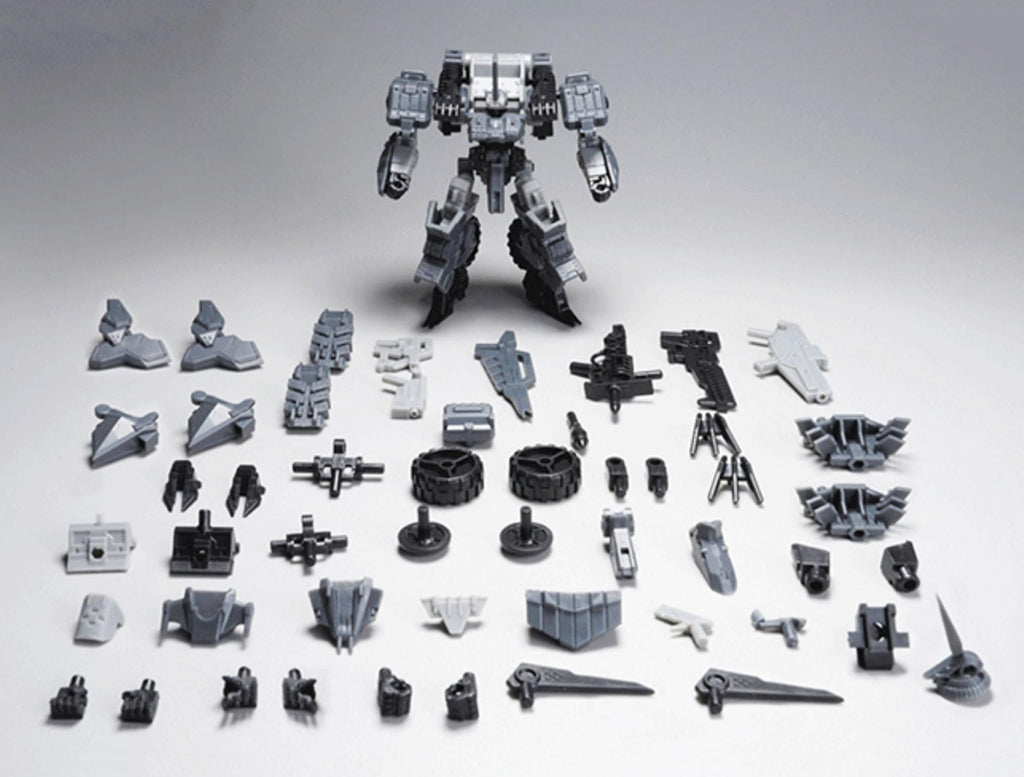 Big Firebird Build EX03 CYANMIST & EX04 SHADOWRABBIT Plastic model kits
