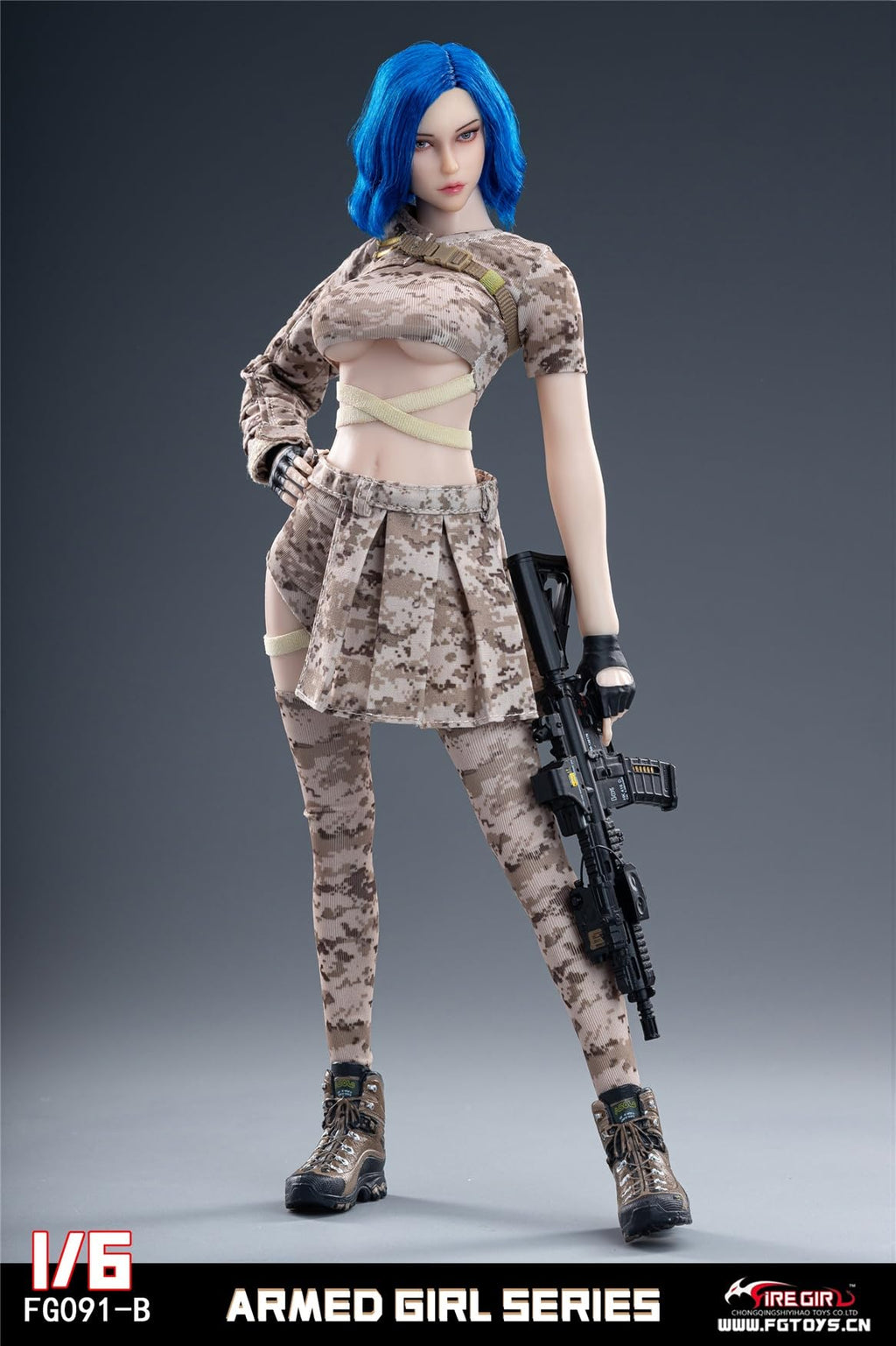 Fire Girl Toys FG091B 1/6 scale armed girl series female accessories clothes for 12 inch woman action figure