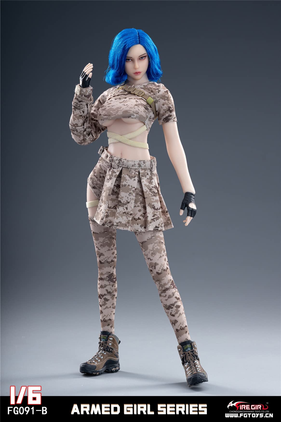 Fire Girl Toys FG091B 1/6 scale armed girl series female accessories clothes for 12 inch woman action figure