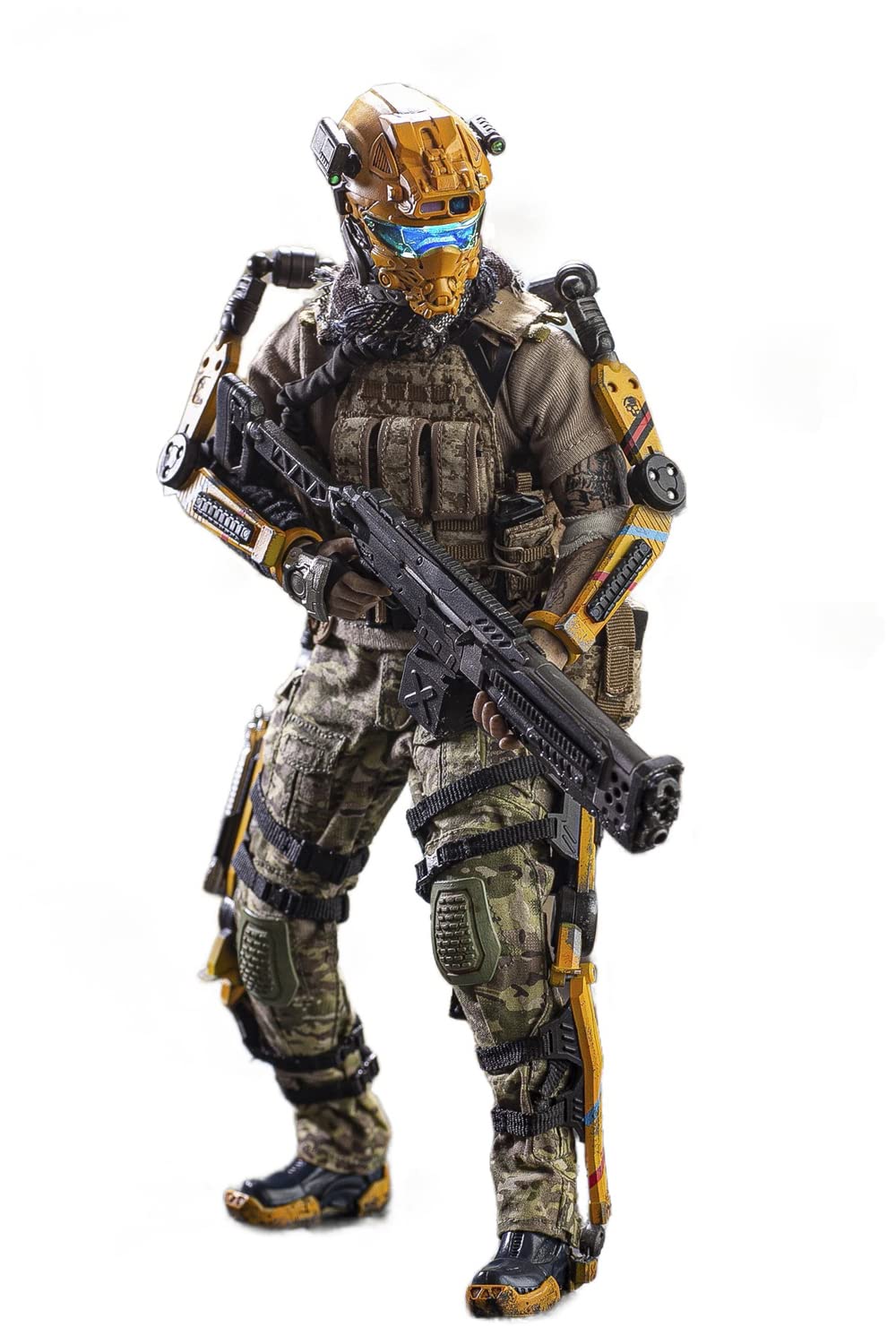 YSBRING JackalX JX007 1/6 Scale The Dawn of Humanoid Mike Winter Death Squad Soldier Figure 12 Inch Collectible Action Figure (Normal Version)
