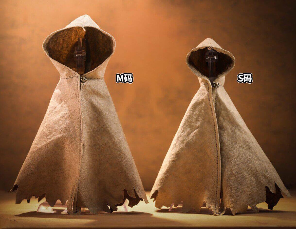 SNAILSHELL 1/12 scale figure clothes accessories small distressed cloak for 6 inch action figure