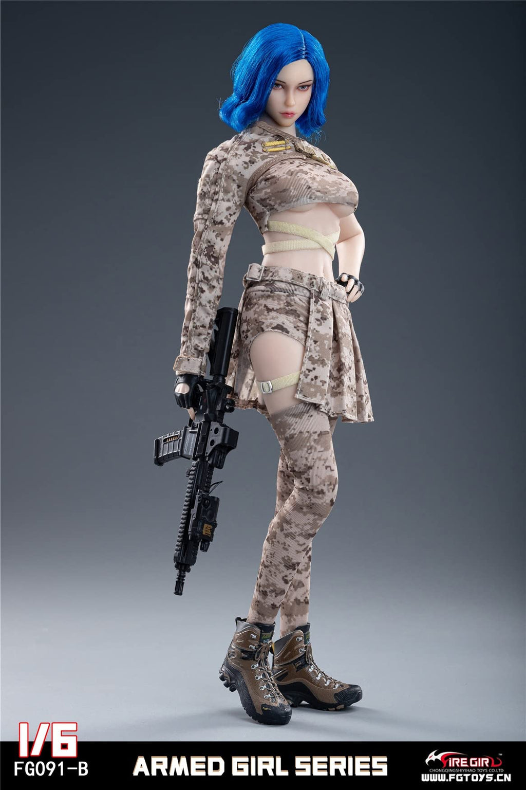 Fire Girl Toys FG091B 1/6 scale armed girl series female accessories clothes for 12 inch woman action figure
