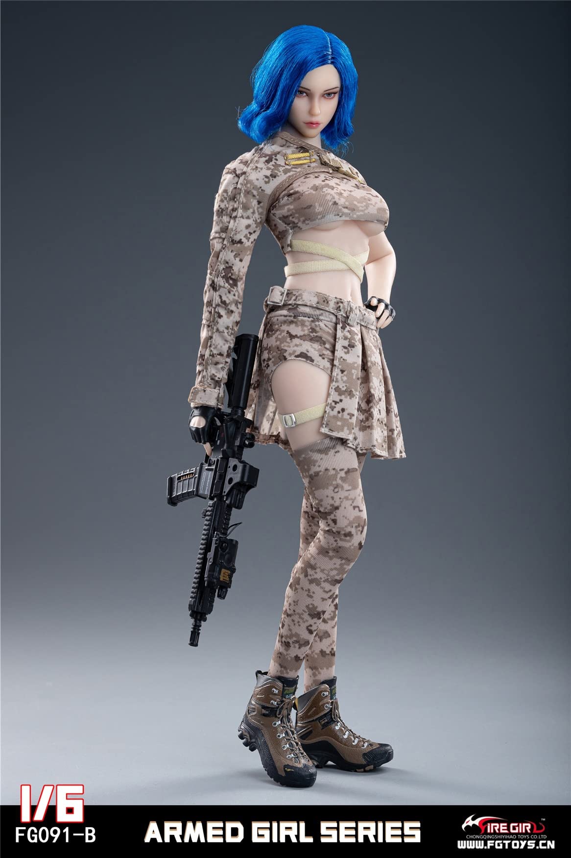 Fire Girl Toys FG091B 1/6 scale armed girl series female accessories clothes for 12 inch woman action figure
