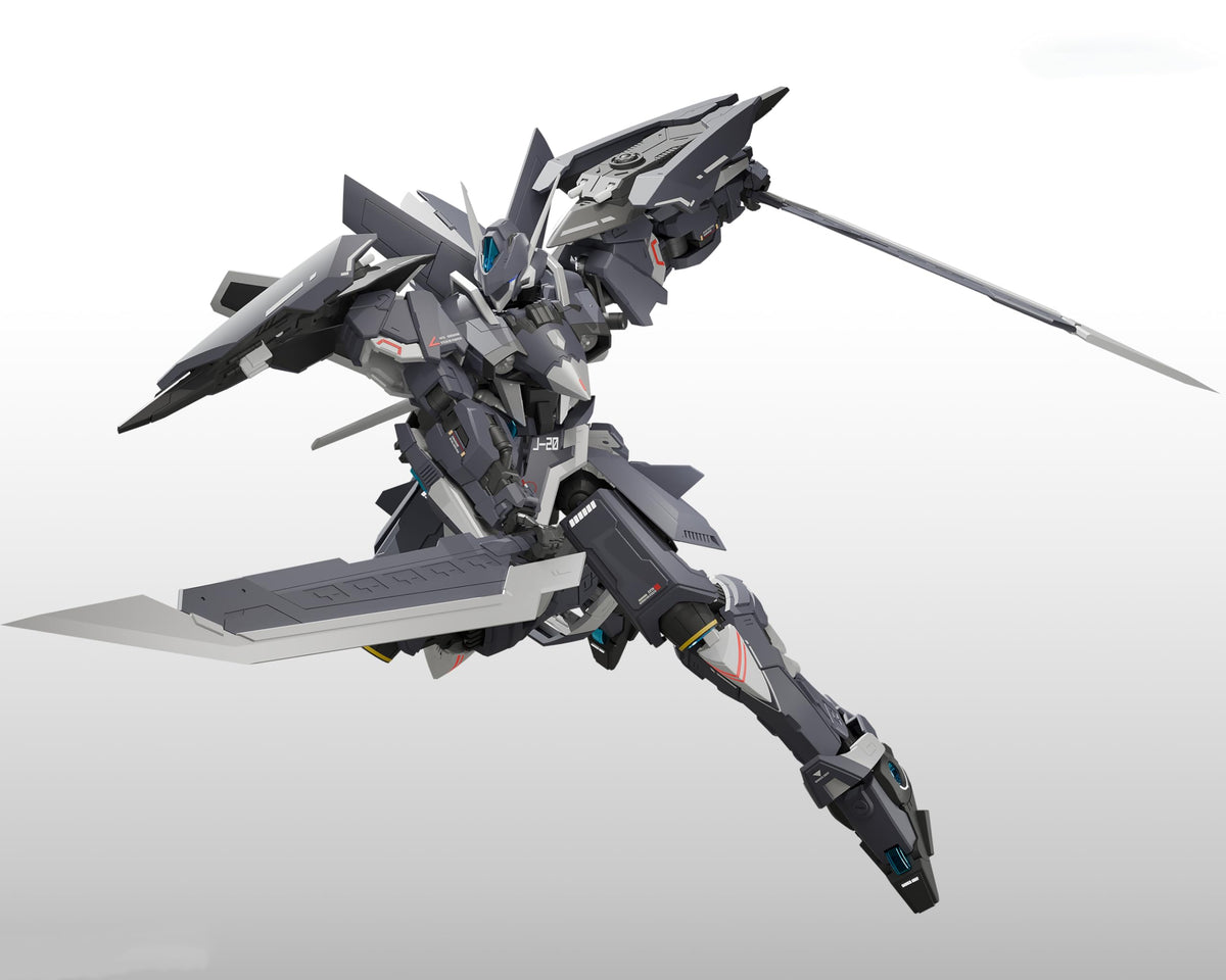 XIWANSHE J20 flying fighter CANGWEI 21 cm tall model kits