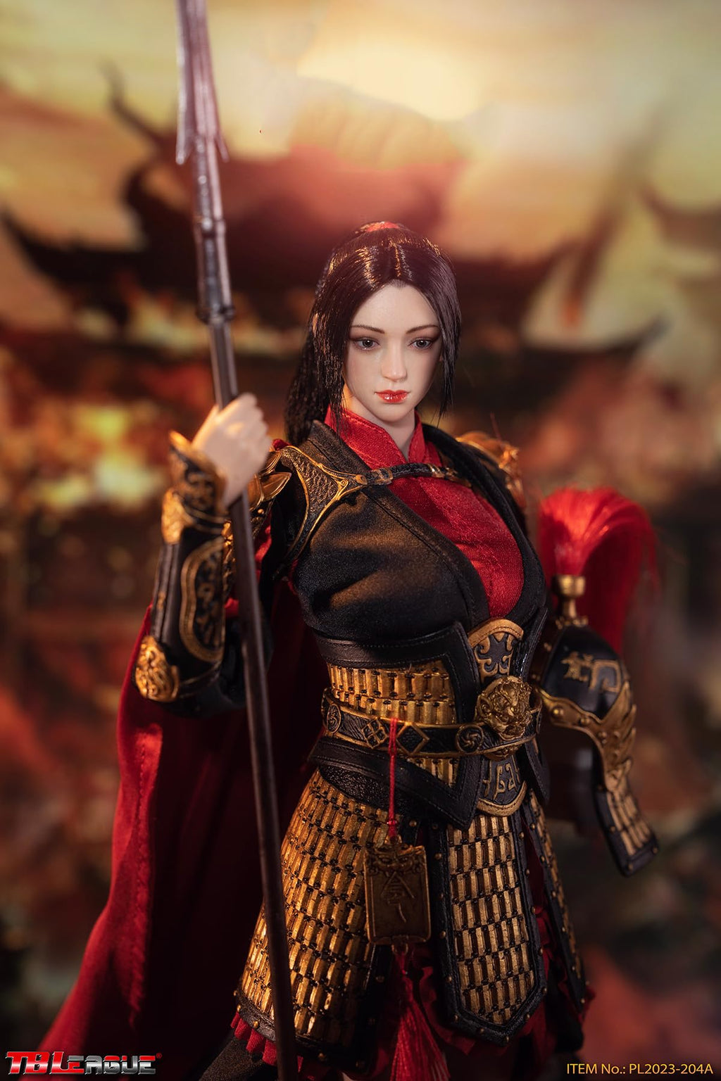 TBLeague 1/6 scale legendary woman warrior MU 12 inch female action figure