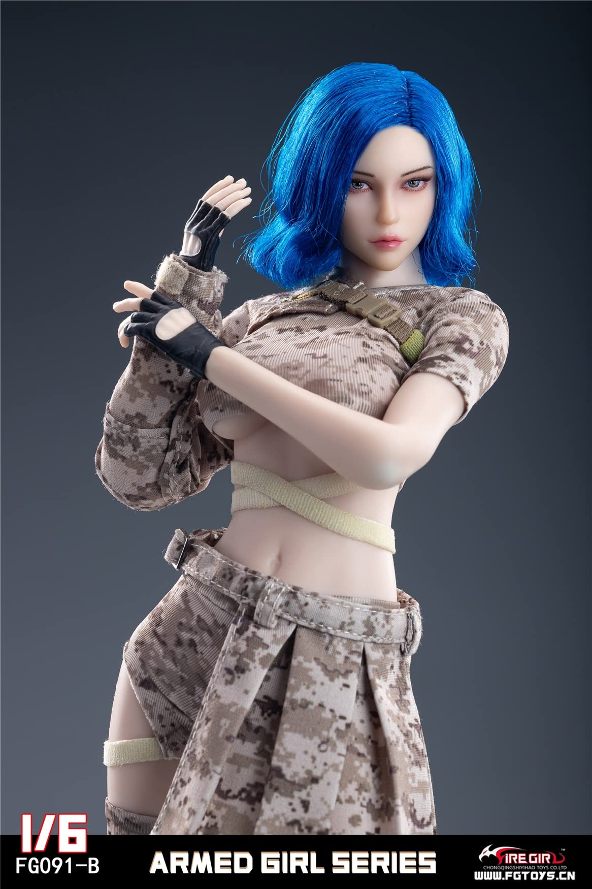 Fire Girl Toys FG091B 1/6 scale armed girl series female accessories clothes for 12 inch woman action figure