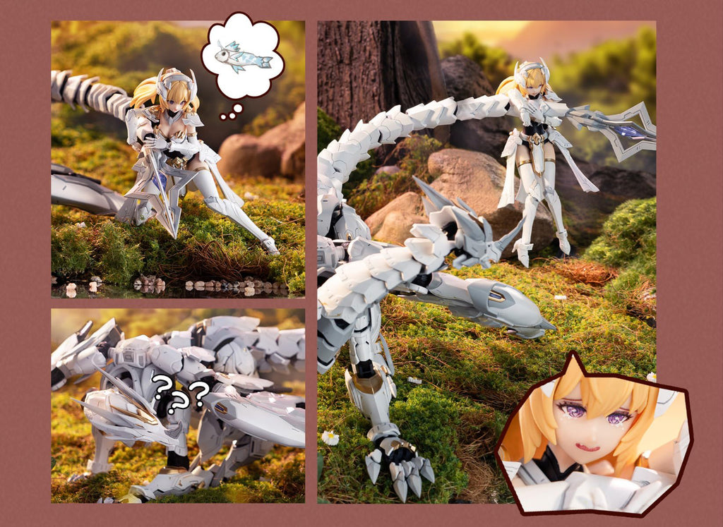 Soulingtoys 1/12 scale mecha girl Daytime & Dragon Meteor Assembly-style model kit Set-Style Bottle Models