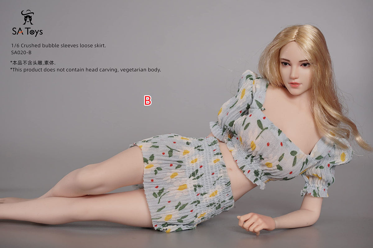 SA Toys SA020 1/6 scale cute skirt for 12 inch phicen sexy women body doll collectable action figure B