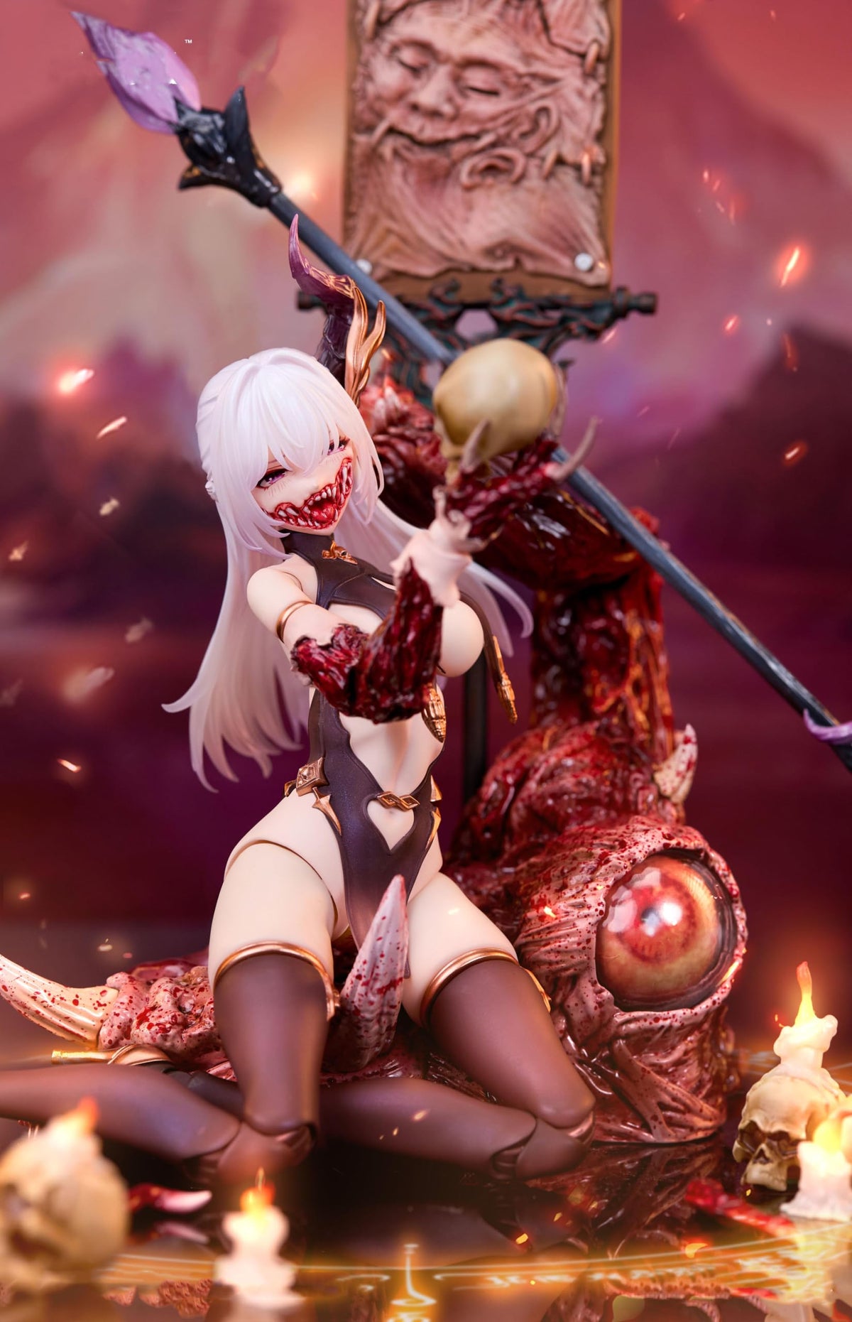 BearPanda Eiifox 1/12 scale Chinese mytholocical series Demoness Figure Huapi 6 inch woman action figure