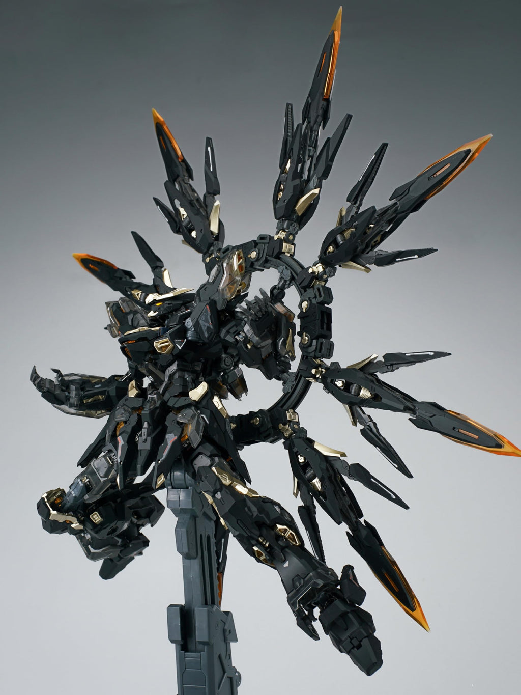 VIENTIANE FUSION 1/100 scale black Apocalypse Alloy Frame model kits