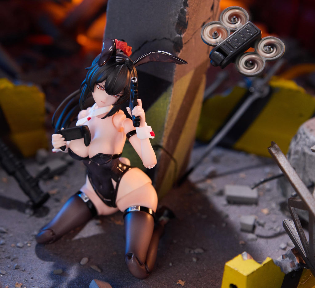Sushing 1/12 Scale Rabbit Rapid Response Squad Anime Girl action figure